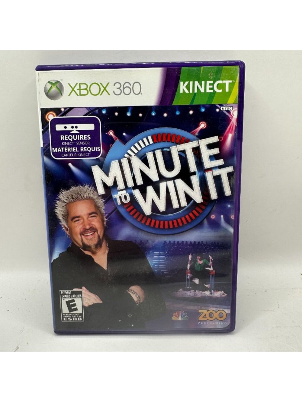 Minute To Win It Xbox 360 Kinect E Rating Zoo Publishing NBC Game Challenge Fun